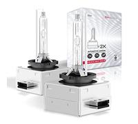 Sinoparcel D1S Xenon Bulb 6000K White, 35W 3600LM D1S Headlight Bulb, 50% Brighter, OEM Quality, MOT Compliant, IP67, Suitable for 66144 66140 85140 85415, Pack of 2