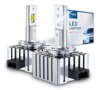 Sinoparcel D3S LED Headlight Bulb, 6000K Cool White, 35W | HID Xenon to LED Upgrade, Plug and Play, Suitable for 62340 42302 42403, PK32d-5, Pack of 2
