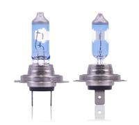 Sinoparcel Enhanced H7 Headlight Bulb, 20% Brighter and 10% Whiter than Standard H7 Bulbs, 3500K Neutral White, 12V 55W, Pack of 2