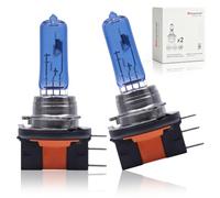 Sinoparcel H15 Headlight Bulbs, 4200K Natural White, Road Legal Upgrade | 31% Whiter than Standard Halogen, 12V 55W High Beam 15W DRL, PGJ23t-1 Base, Pack of 2