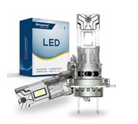 Sinoparcel H7 LED Headlight Bulb Gen 3, 500% Brighter White H7 Headlight Bulb for Low or High Beam, Fog Light, Canbus Error Free, Better Heat Dissipation, Longer Lifespan, Pack of 2