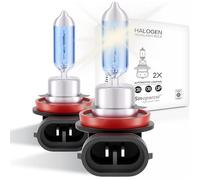 Sinoparcel H8 Fog Light Bulbs, 3800K Neutral White, Road Legal Boost
