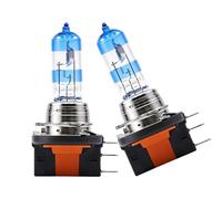 Sinoparcel Longer Lifespan H15 Headlight Bulb, 10% Brighter H15 Bulb, 12V 55W for High Beam and 15W for DRL, PGJ23t-1, Pack of 2