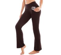 SINOPHANT Flare Leggings for Women with Pockets,High Waisted Tummy Control Bootcut Yoga Pants for Women Soft Bell Bottoms