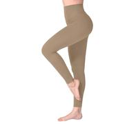 SINOPHANT High Waisted Leggings for Women, Buttery Soft Elastic Opaque Tummy Control Leggings, Plus Size Workout Gym Yoga(Khaki,L-XL)