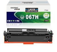 SINOPRINT 067H Toner Black Compatible with Canon 067H CRG067H 067 CRG067 Toner for i-SENSYS MF655CDW LBP631CW MF657CDW LBP633CDW MF651CW-Printer (with Chip)