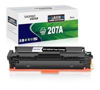 SINOPRINT 207A Toner Cartridge With Chip Compatible for HP 207A 207X W2210A W2210X for Color Laserjet Pro MFP M283fdw Toner Cartridges M282nw M255dw M283fdn M283 M255 M282(1 Black)