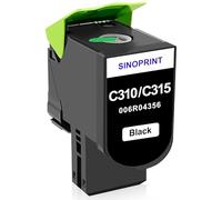 SINOPRINT C310 C315 Black Toner Cartridges Compatible with Xerox C310 C315