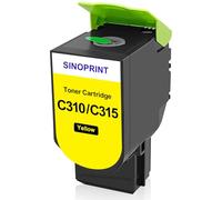 SINOPRINT C310 Cartridges C315 Cartridges Compatible with Xerox C315 Toner, Xerox C310 Toner for Xerox C310 C310DNI C310DNIM C315 C315DNI Printer(C315 Yellow)