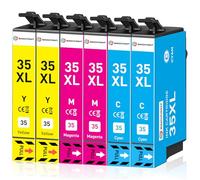 SINOPRINT Compatible 35 XL Color Ink Cartridges for Epson 35XL Multipack
