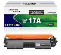 SINOPRINT Compatible Laserjet pro M102a Toner Replacement for HP 17A CF217A Toner Cartridge for HP LaserJet Pro M102a M102w M130a M130fn M130fw M130nw (Black, 1-Pack)
