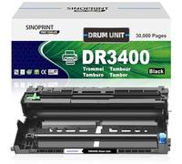 SINOPRINT DR-3400 Drum Unit Compatible Brother DR3400 Drum, 1-Pack | for HL-L6250DN HL-L6300DW HL-L6400DW HL-L6400DWT DCP-L5500DN HL-L5100DN HL-L5200DW MFC-L5700DN MFC-L5750DW MFC-L6800DW