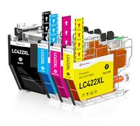 SINOPRINT LC422XL Ink Cartridges Replacement for Brother LC-422 LC-422XL Multipack Compatible with Brother MFC-J5340DW MFC-J5345DW MFC-J5740DW MFC-J6540DW MFC-J6940DW(Black Cyan Magenta Yellow)