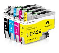 SINOPRINT LC424 Ink Cartridges Multipack for Brother LC424 LC 424 LC424XL