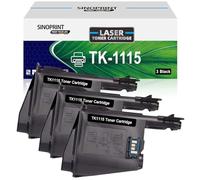 SINOPRINT TK1115 Toner Cartridges Compatible for Kyocera TK-1115 Toner | for Kyocera FS1041 FS1220MFP FS1320MFP FS-1041 FS-1220MFP FS-1320MFP FS-1220-MFP FS-1320-MFP Printers(3 Black)