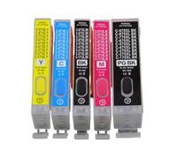 SINOSCOGO 5pcs 570 571 PGI-570 CLI-571 Refillable Ink Cartridge Compatible With TS6050 TS6051 TS6052 TS5050 TS5051 TS5052 TS5053