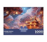 Sinoshow_24085_3d_cartoon_a_magical_forest_with_purple_trees_an_2253ffe7-b392-41ec-92eb-4ac322ca3f8a_2 1000 Pieces Jigsaw Fun Challenging & Brainteasing Jigsaw Puzzle, Vibrant Imagery