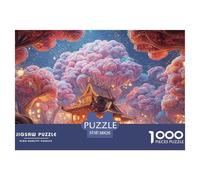 Sinoshow_24085_3d_cartoon_a_magical_forest_with_purple_trees_an_2253ffe7-b392-41ec-92eb-4ac322ca3f8a_1 1000 Pieces Jigsaw Fun Challenging & Brainteasing Jigsaw Puzzle, Vibrant Imagery