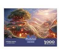 Sinoshow_24085_3d_cartoon_illustration_fantasy_fairy_tale_world_a84b8676-df3e-45e1-af25-7ca22b76c4a2_2 1000 Pieces Puzzles Impossible Hard Difficult Puzzle Game, Stress Releasing Family Game, Birthda