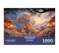 Sinoshow_24085_3d_cartoon_illustration_fantasy_fairy_tale_world_a84b8676-df3e-45e1-af25-7ca22b76c4a2_3 1000 Pieces Puzzles Impossible Hard Difficult Jigsaw Puzzle, Stress Releasing Family Game, Birth