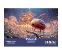 Sinoshow_24085_3d_cute_ant_under_a_leaf_in_the_rain_chibi_style_16ff8e95-00e8-4752-8e75-5d7fa7f18093_2 1000 Pieces Puzzles Impossible Hard Difficult Jigsaw Puzzle, Stress Releasing Family Game, Birth