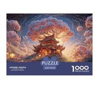 Sinoshow_24085_3d_illustration_of_a_cute_little_hobbit_house_su_b806090e-5cbd-415d-8fdc-e848eb9c4f0d_4 1000 Pieces Puzzles Impossible Hard Difficult Jigsaw Puzzle, Vibrant Imagery, Bir