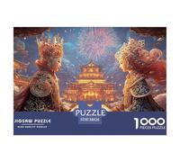 Sinoshow_24085_3d_illustration_of_the_king_and_queen_on_playing_890a8d4e-c3f3-472f-a8fe-1787e98f2a29_1 1000 Pieces Jigsaw Fun Challenging & Brainteasing Puzzle Game, Unique Challenging Educational To