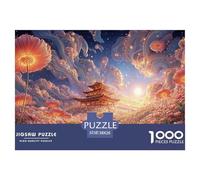 Sinoshow_24085_3d_render_of_a_beautiful_meadow_with_pink_flower_c8699b20-4d5e-41f2-ab56-2f197d76859c_1 1000 Pieces Puzzles Challenging And Educational Jigsaw Puzzle, Unique Challenging Educational To