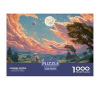 Sinoshow_24085_3d_render_of_a_cute_robot_and_alien_friend_explo_ad6bbbdb-1402-440a-9eed-ce58b96fffbf_1 1000 Pieces Puzzles Challenging And Educational Jigsaw Puzzle, Unique Challenging Educational To