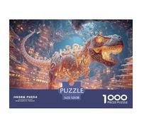 Sinoshow_24085_3d_render_of_a_cybernetic_t-rex_dinosaur_with_im_8fa8c27c-ccc2-4702-97ca-39f446d7437f_4 1000 Pieces Puzzles Impossible Hard Difficult Jigsaw Puzzle, Unique Challenging Educational Toys