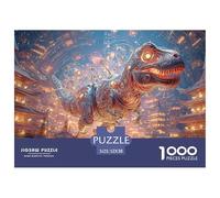 Sinoshow_24085_3d_render_of_a_cybernetic_t-rex_dinosaur_with_im_8fa8c27c-ccc2-4702-97ca-39f446d7437f_2 1000 Pieces Jigsaw Fun Challenging & Brainteasing Puzzle Game, Unique Challenging Educational To