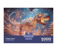 Sinoshow_24085_3d_render_of_a_cybernetic_t-rex_dinosaur_with_im_8fa8c27c-ccc2-4702-97ca-39f446d7437f_4 1000 Pieces Puzzles Impossible Hard Difficult Puzzle Game, Stress Releasing Family Game, Family