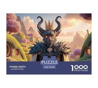 Sinoshow_24085_3d_render_of_a_demon_king_with_horns_and_glowing_c7e89f71-fb61-4e05-9b05-af682421ced4_4 1000 Pieces Puzzles Challenging And Educational Jigsaw Puzzle, Unique Challenging Educational To