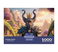Sinoshow_24085_3d_render_of_a_demon_king_with_horns_and_glowing_c7e89f71-fb61-4e05-9b05-af682421ced4_4 1000 Pieces Puzzles Impossible Hard Difficult Puzzle Game, Stress Releasing Family Game, Family
