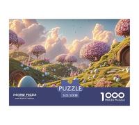 Sinoshow_24085_3d_rendering_c4d_blender_spring_flowers_in_the_g_b41707cc-4b92-4d1f-914d-1f0936afd1af_2 1000 Pieces Jigsaw Fun Challenging & Brainteasing Jigsaw Puzzle, Unique Challenging Educational