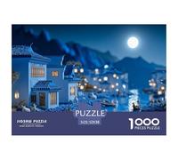 Sinoshow_24085_3d_rendering_depicting_a_scene_with_blue_water_w_1e744f4f-c3f6-4fde-a549-117b1140252e_1 1000 Pieces Jigsaw Fun Challenging & Brainteasing Jigsaw Puzzle, Stress Releasing Family Game, B