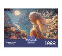 Sinoshow_24085_a_beautiful_blonde_girl_with_long_hair_wearing_a_6053779d-d27c-4def-9ecd-e9d7730dcb06_1 1000 Pieces Jigsaw Fun Challenging & Brainteasing Jigsaw Puzzle, Unique Challenging Educational
