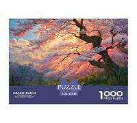 Sinoshow_24085_a_beautiful_painting_of_cherry_blossoms_by_the_r_58c19d8e-0a1b-4aca-be1d-22791de927b2_3 1000 Pieces Jigsaw Fun Challenging & Brainteasing Jigsaw Puzzle, Stress Releasing Family Game, F