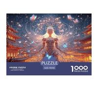 Sinoshow_24085_a_beautiful_silver-haired_girl_in_futuristic_rob_ba6ff362-7bf0-4417-8086-d63e44a6a1b1_4 1000 Pieces Puzzles Impossible Hard Difficult Puzzle Game, Unique Challenging Educational Toys,