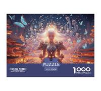 Sinoshow_24085_a_beautiful_silver-haired_girl_in_futuristic_rob_ba6ff362-7bf0-4417-8086-d63e44a6a1b1_1 1000 Pieces Jigsaw Fun Challenging & Brainteasing Puzzle Game, Stress Releasing Family Game, Fam