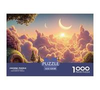 Sinoshow_24085_a_beautiful_sunrise_over_the_clouds_with_the_sun_b21d66bc-28a5-44a3-af2c-319eeafebc71_3 1000 Pieces Jigsaw Fun Challenging & Brainteasing Puzzle Game, Unique Challenging Educational To