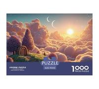 Sinoshow_24085_a_beautiful_sunrise_over_the_clouds_with_the_sun_b21d66bc-28a5-44a3-af2c-319eeafebc71_1 1000 Pieces Puzzles Impossible Hard Difficult Puzzle Game, Vibrant Imagery, Famil