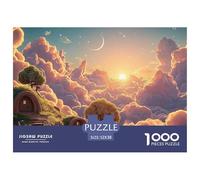 Sinoshow_24085_a_beautiful_sunrise_over_the_clouds_with_the_sun_b21d66bc-28a5-44a3-af2c-319eeafebc71_2 1000 Pieces Puzzles Impossible Hard Difficult Jigsaw Puzzle, Vibrant Imagery, Fam
