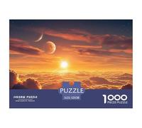 Sinoshow_24085_a_beautiful_sunrise_over_the_clouds_with_the_sun_b3eede28-df24-419a-baae-46daa744330c_4 1000 Pieces Jigsaw Fun Challenging & Brainteasing Puzzle Game, Stress Releasing Family Game, Bir