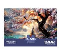 Sinoshow_24085_a_beautiful_woman_in_an_ancient_dress_stands_und_40c934d4-9a67-4e49-81f9-e263367e9d1c_3 1000 Pieces Puzzles Impossible Hard Difficult Puzzle Game, Stress Releasing Family Game, Birthda