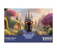 Sinoshow_24085_a_black_demon_king_with_glowing_red_eyes_wearing_fcd1bbac-1ad3-40e8-8a90-f98daf467e31_1 1000 Pieces Puzzles Impossible Hard Difficult Puzzle Game, Vibrant Imagery, Famil