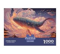 Sinoshow_24085_a_blue_whale_floating_over_the_city_with_other_w_37fa08b1-9732-4dff-bd19-0909f95e0f9e_3 1000 Pieces Puzzles Impossible Hard Difficult Jigsaw Puzzle, Unique Challenging Educational Toys