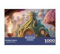 Sinoshow_24085_a_brass_lamp_with_smoke_coming_out_of_it_the_fla_60dd0426-a3bb-483e-bfd9-e26802bd89d9_3 1000 Pieces Jigsaw Fun Challenging & Brainteasing Jigsaw Puzzle, Vibrant Imagery