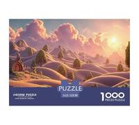 Sinoshow_24085_a_breathtaking_desert_landscape_at_sunset_with_r_2f575cc2-ed37-4a1d-837c-5f0ee707457b_2 1000 Pieces Puzzles Impossible Hard Difficult Jigsaw Puzzle, Vibrant Imagery, Bir