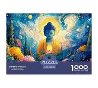 Sinoshow_24085_a_buddha_holding_a_lotus_flower_in_his_hands_sur_ec82cd8d-d8a0-4423-a586-b9f9c1220cad_3 1000 Pieces Jigsaw Fun Challenging & Brainteasing Jigsaw Puzzle, Stress Releasing Family Game, B